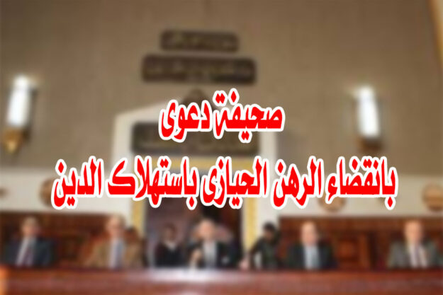 صحيفة دعوى ببطلان الصلح الواقى من الافلاس