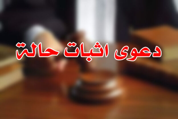 دعوى اثبات حالة