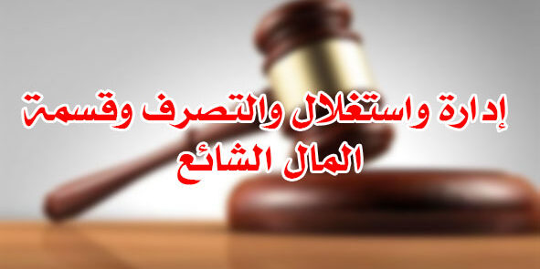 المال الشائع
