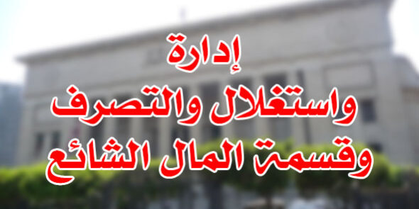 المال الشائع
