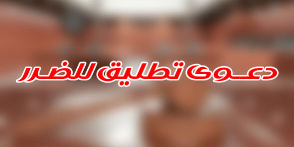 دعــوى تطليق للضـرر