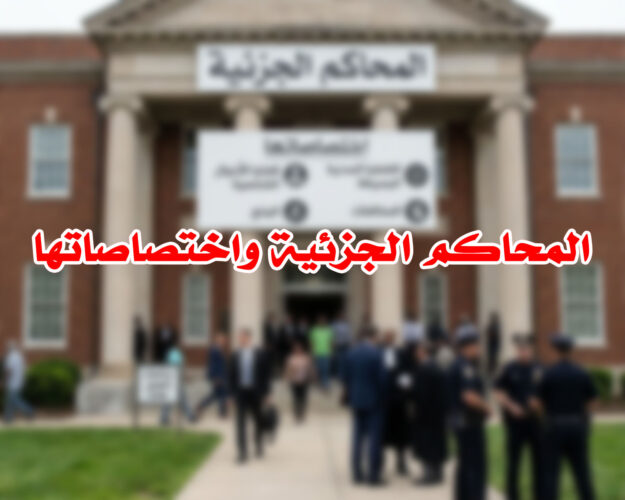 المحاكم الجزئية واختصاصاتها