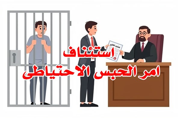 استئناف امر الحبس الاحتياطى