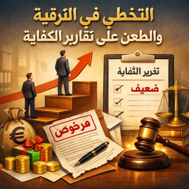 التخطى في الترقية والطعن