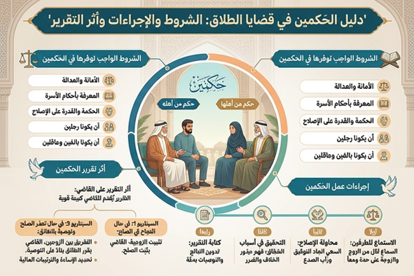 الحَكَمين فى قضايا الطلاق