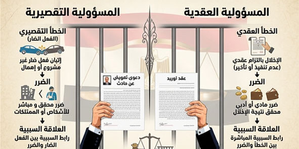المسئولية العقدية و التقصيرية