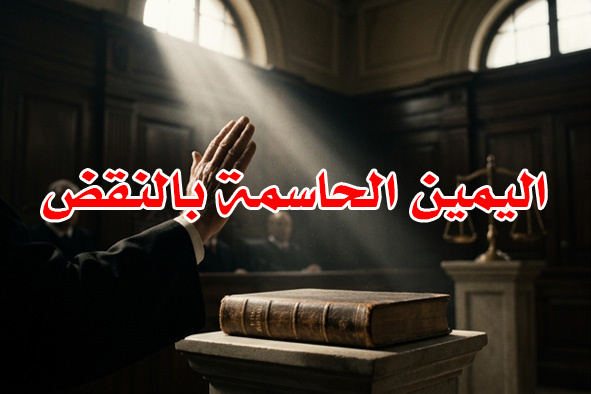 اليمين الحاسمة بالنقض