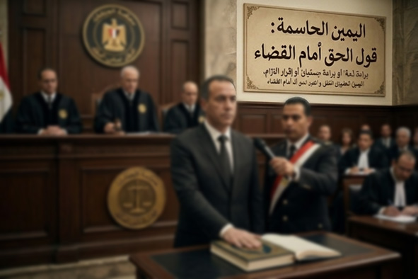 اليمين الحاسمة في القانون