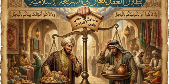 بطلان العقد للغبن في الشريعة الإسلامية