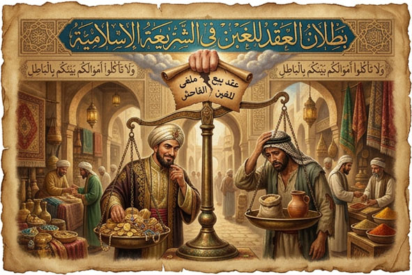 بطلان العقد للغبن في الشريعة الإسلامية