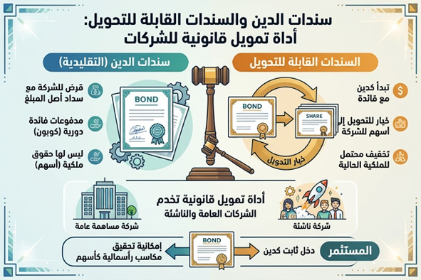 سند الدين والسند القابل للتحويل