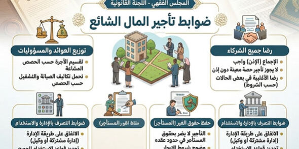 ضوابط تأجير المال الشائع