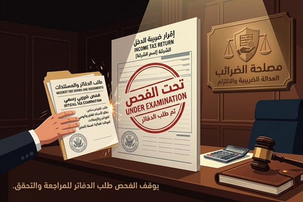 طلب الدفاتر في الفحص الضريبي