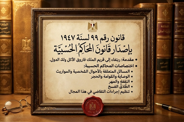 قانون رقم ۹۹ لسنة ۱۹٤۷