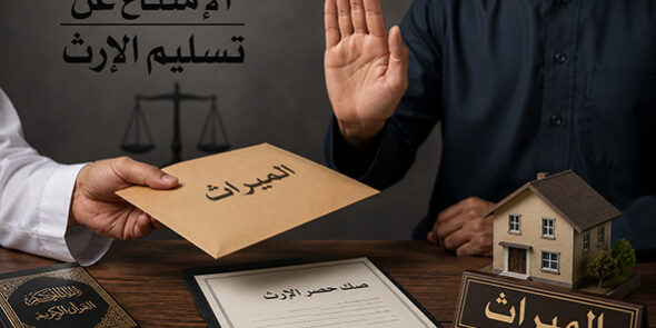 الامتناع عن تسليم ارث