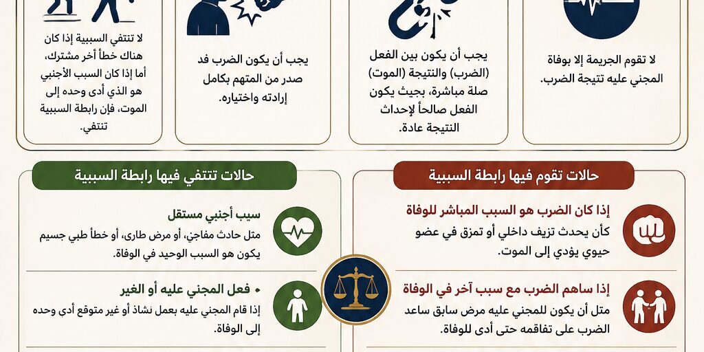 السببية والضرب المفضي للموت