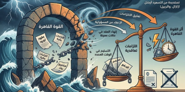 القوة القاهرة والالتزامات التعاقدية