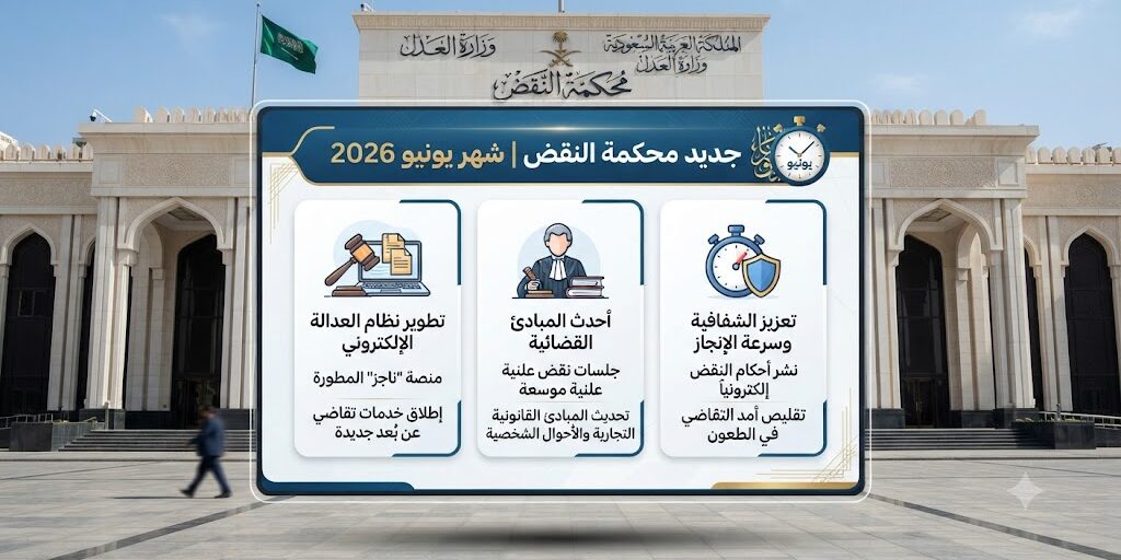 جديد محكمة النقض لشهر يونيو 2026