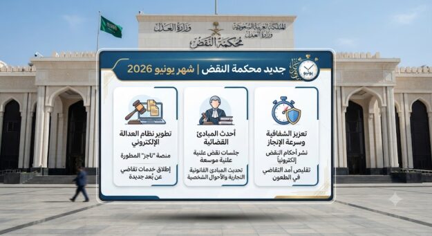 جديد محكمة النقض لشهر يونيو 2026