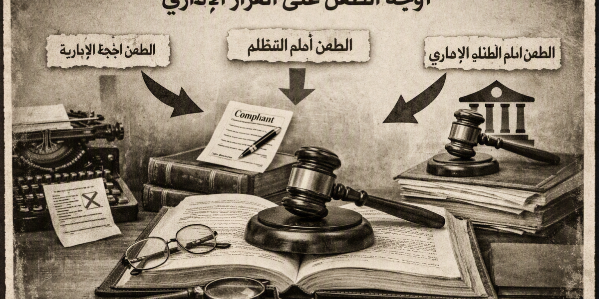أوجه الطعن على القرار الإداري