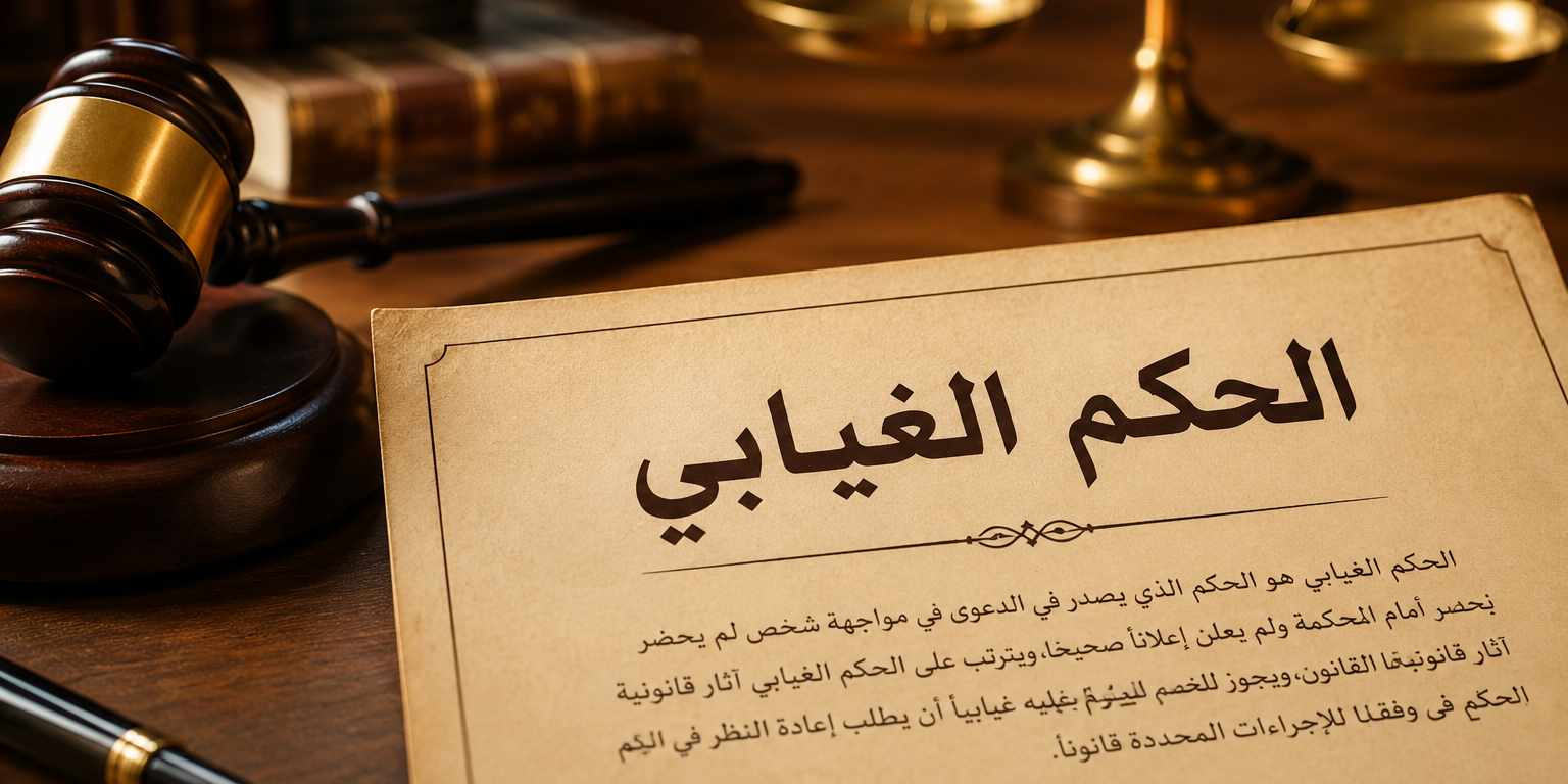 الحكم الغيابي