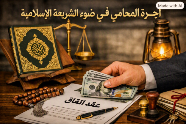 الشريعة الاسلامية وأجرة المحامي