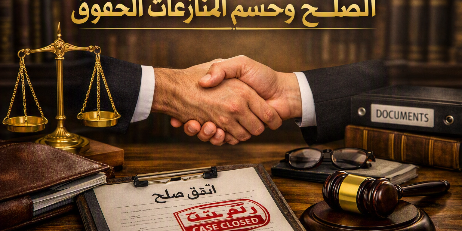 الصلح وحسم المنازعات وانقضاء الحقوق