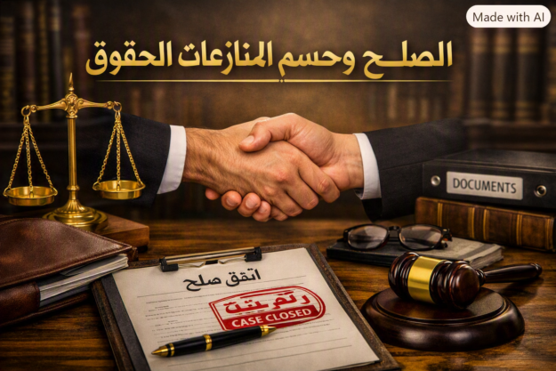 الصلح وحسم المنازعات وانقضاء الحقوق
