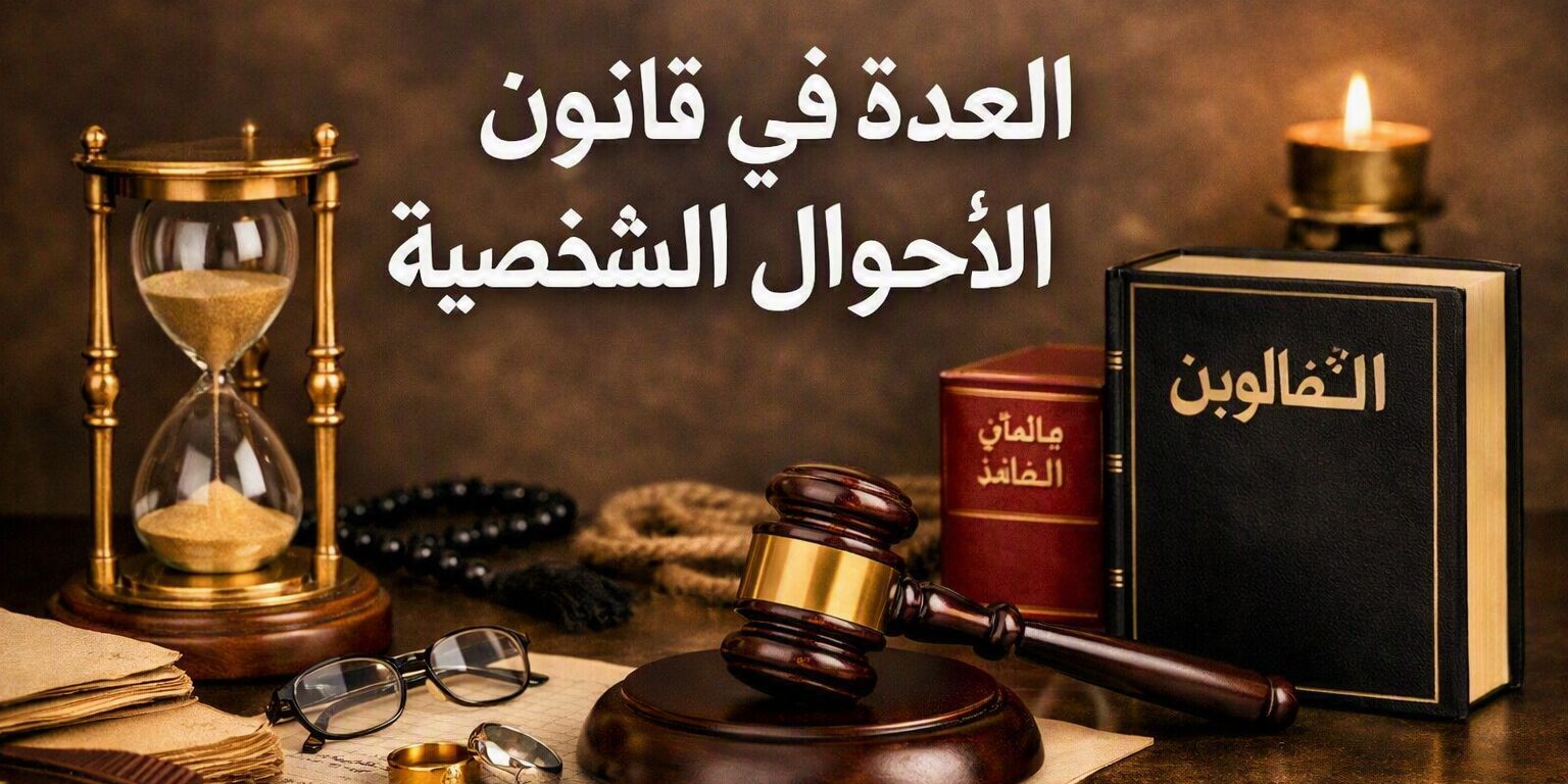 العدة في قانون الأحوال الشخصية