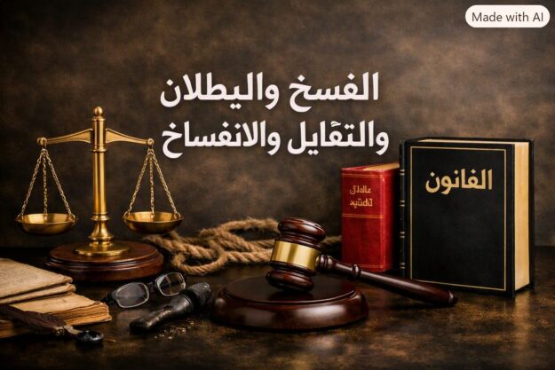 الفسخ والبطلان والتقايل والانفساخ