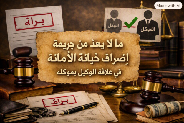 النقض وتحديد نطاق خيانة الأمانة