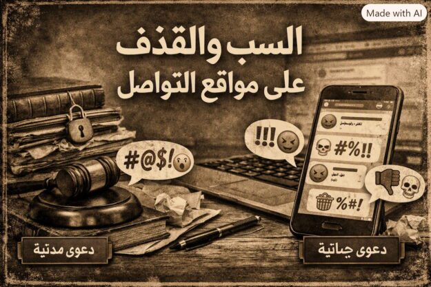 جرائم السب والقذف عبر الإنترنت