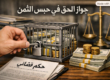 جواز الحق في حبس الثمن