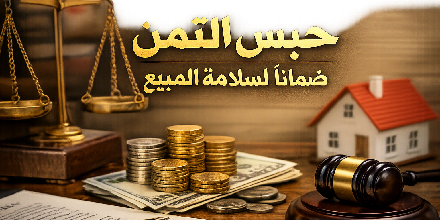 حبس الثمن ضمانًا لسلامة المبيع