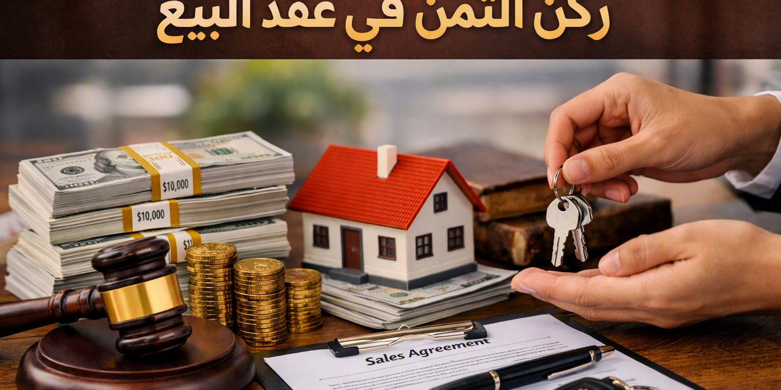 ركن الثمن فى عقد البيع