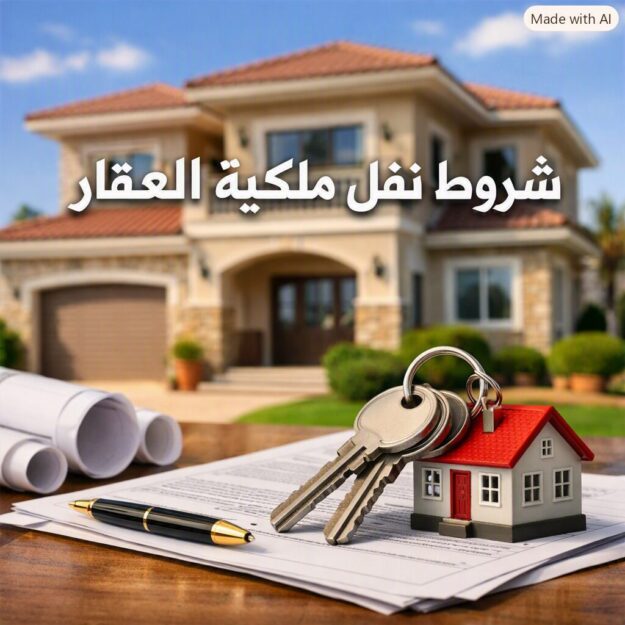 شروط نقل ملكية العقار