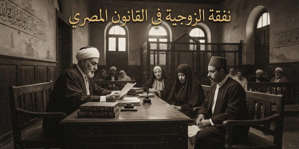 نفقة الزوجية في القانون المصري