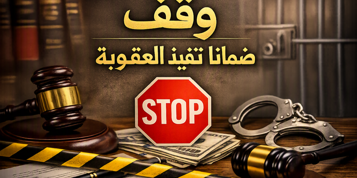 وقف تنفيذ العقوبة