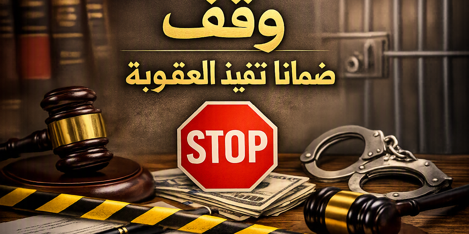وقف تنفيذ العقوبة