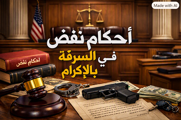 أحكام نقض فى السرقة بالإكراه