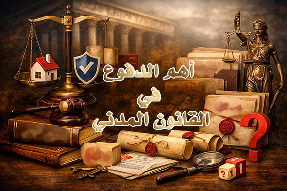 أهم الدفوع في القانون المدني
