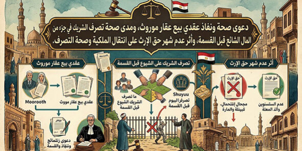 دعوى صحة ونفاذ عقدي بيع عقار موروث